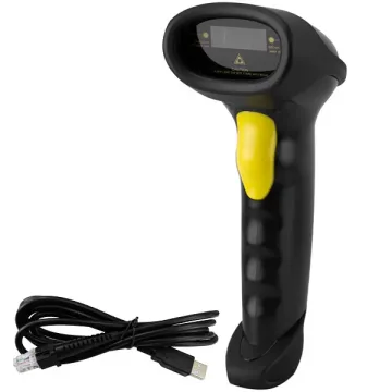 Leitor de Código de Barras Quanta QTLCB200 200 Linhas por Segundo - Preto Amarelo
