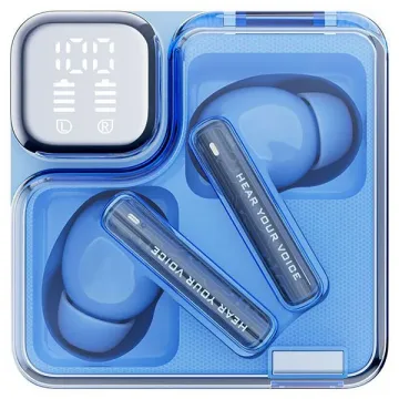Fone de Ouvido Sem Fio QCY MeloBuds Neo BH24QT31A com ENC - Light Blue