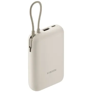 Carregador Portátil Xiaomi P15ZM 10.000 mAh Saídas USB e 2 USB-C - Tan