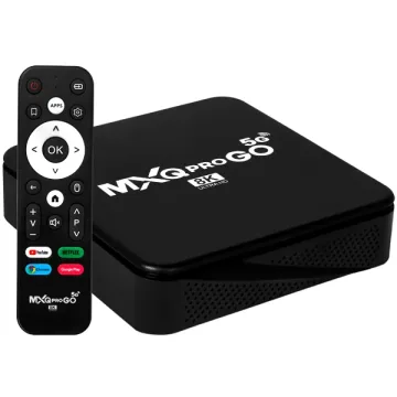 TV Box MXQ Pro Go 5G 8K Ultra HD de 256GB 64GB RAM - Preto