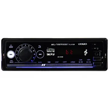 Toca Rádio Satellite AU-344B 4 de 50 watts com USB Bluetooh Auxiliar - Preto