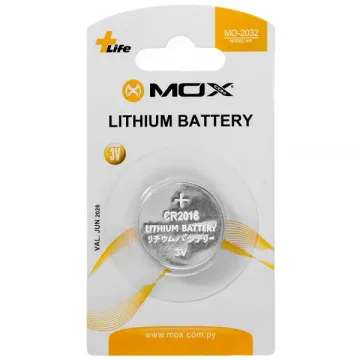Bateria CR2016 MOX MO-2016 3V