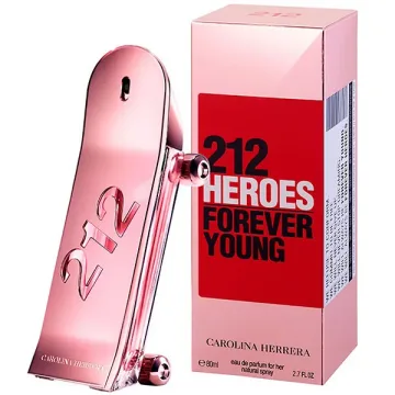 Perfume Feminino Carolina Herrera 212 Heroes Forever Young EDP 80 ml