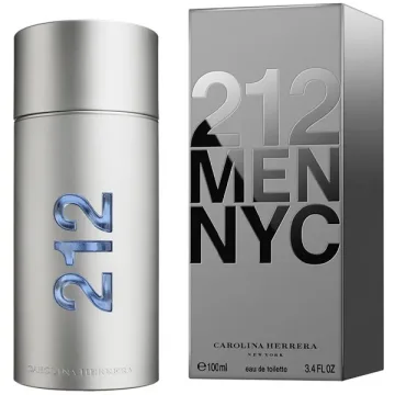 Perfume Masculino Carolina Herrera 212 Men NYC EDT 100 ml
