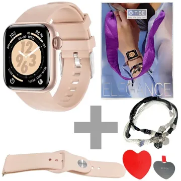 Relógio G-TiDE Elegance com Bluetooth - Golden + Pulseira