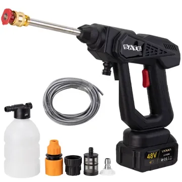 Hidrolavadora Portátil Satellite A-ML8107 Recarregável 100 - 240 V ~ 50 60 Hz- Preta
