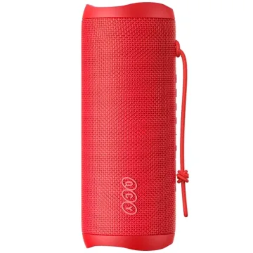 Speaker QCY SP7 BH24SP7A 40 watts com Bluetooth Micro SD - Vermelho