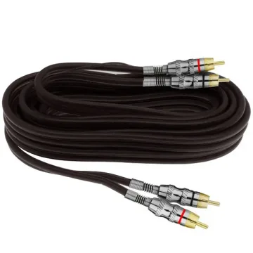 Cabo RCA MegaStar RCA51 5 Metros - Marrom
