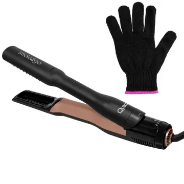 Escova Elétrica Quanta Slide2go QTALS1600 Bivolt - Preto Rose Gold