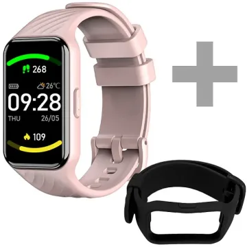 Relógio Blackview R10 com Bluetooth - Rosa + Pulseira