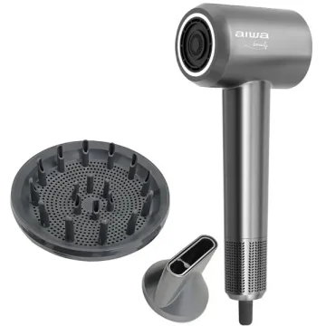 Secador de Cabelo Aiwa AW-WH23 1.600 watts 220 - 240 V ~ 50Hz - Cinza