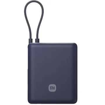 Carregador Portátil Xiaomi 33W Power Bank PB1033MI 10.000 mAh Saídas USB e USB-C - Azul