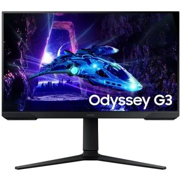 Monitor Samsung Odyssey G3 S24DG300EN de 24" Full HD 16:9 180Hz 1 ms com DisplayPort HDMI