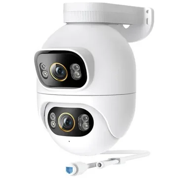 Câmera de Vigilância IMILAB EC6 Dual Pro CMSXJ68A 5MP - Branca Preta