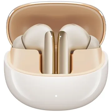 Fone de Ouvido Sem Fio QCY Buds ANC BH24HT08A com ANC ENC - Golden