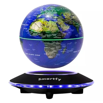 Globo de Levitação Smartfy GB01B com LED Bivolt - Azul Preto