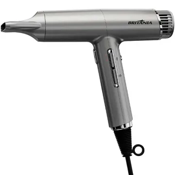 Secador de Cabelo Britânia BSC3400 1.600 watts 220V ~ 60Hz - Prata