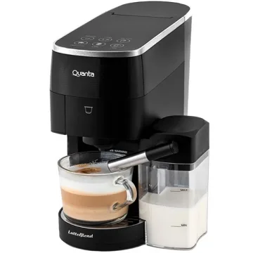 Cafeteira Quanta  Multi Capsulas 4 en 1 QTCMT70 5 em 1 QTCME35 1450 watts 127V ~ 50 60Hz - Preta Prata