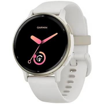 Relógio Garmin Vivoactive 5 010-02862-5B com GPS Wi-Fi - Ivory