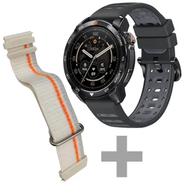 Relógio Mibro Gs Pro 2 XPAW025 com GPS Bluetooth - Preto + Pulseira