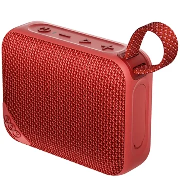 Speaker QCY SP2 BH25SP2A com Bluetooth Micro SD - Vermelho