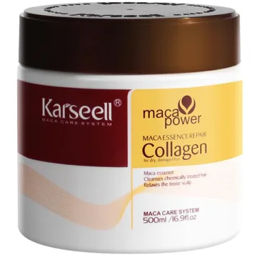 Máscara Capilar Karseell Maca Essence Repair Collagen 500 ml