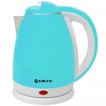 Jarra Elétrica MOX MO-EK23 2.000 watts 2 Litros 220 - 240 V ~ 50 60 Hz - Azul Branco