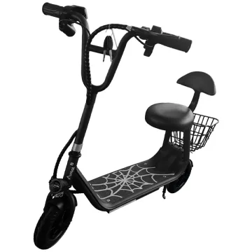 Patinete Elétrico Audisat HL08 250 watts Rodas de 8" até 18 km h Capacidade 75 Kg Autonomia 10 km - Preto (1 Mês de Garantia)