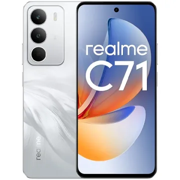 Celular realme C71 RMX5303 Dual SIM de 256GB 8GB RAM de 6.67" 50MP 5MP - White Swan (Anatel)