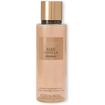 Colônia Spray Feminino Victoria's Secret Bare Vanilla Shimmer Brume Parfumée 250 ml