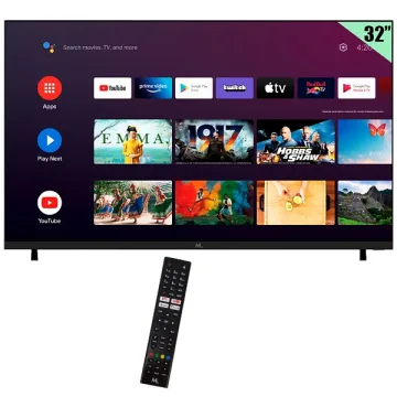 Smart TV LED 32" Mtek MY32FSPH HD Android TV Wi-Fi com Conversor Digital
