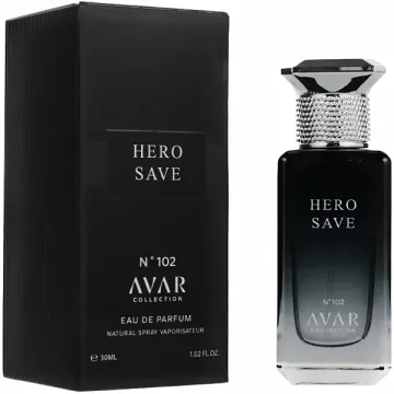 Perfume Masculino Avar Collection Hero Save N°102 EDP 30 ml