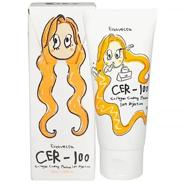 Máscara Capilar Elizavecca CER-100 Collagen Coating Protein Ion Injection 50 ml