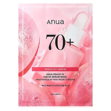 Máscara Facial Anua Peach 70 + Niacin Serum Mask - 1 Unidade