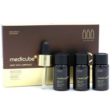 Ampola Facial Medicube Deep Vita C - 3 Peças de 10 g