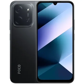 Celular Xiaomi POCO C85 NFC Dual SIM de 256B 8GB RAM de 6.9" 50MP 13MP - Preto (Global)