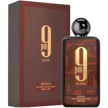 Perfume Unissex Afnan 9 PM Elixir Parfum Intense 100 ml