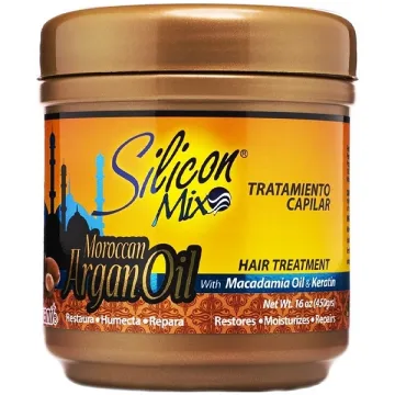 Tratamento Capilar Silicon Mix Moroccan Argan Oil 450 g