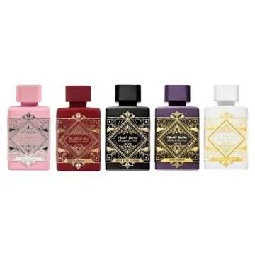 Kit Perfume Unissex Lattafa Badee Al Oud Collection EDP 5 ml - 5 Unidades