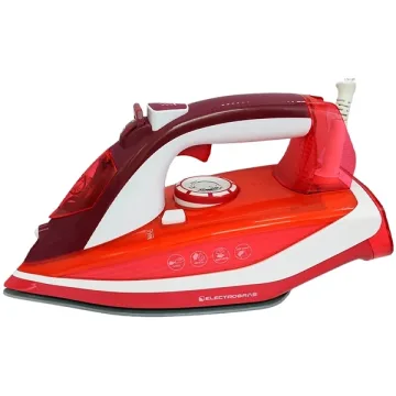 Ferro a Vapor ElectroBras EBPV-25 de 1.200 watts Antiaderente + Spray 127V ~ 60Hz  -Vermelho Branco