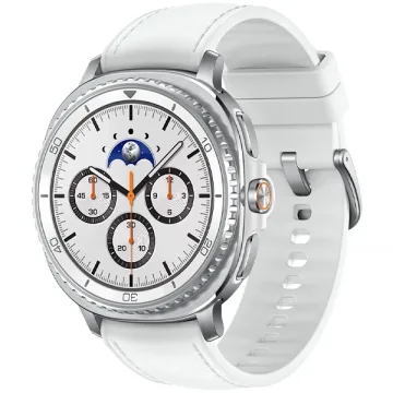 Relógio Samsung Galaxy Watch 8 Classic SM-L500NZWALTA 46 mm com GPS Bluetooth - Branco