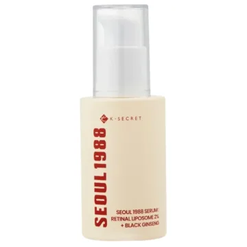 Sérum Facial K-SECRET SEOUL 1988 Serum: Retinal Liposome 2% + Black Ginseng