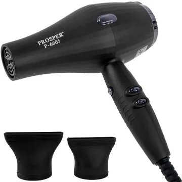 Secador de Cabelo Prosper P-6605 8.000 watts 220 - 240 V ~ 50 60 Hz - Preto