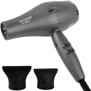 Secador de Cabelo Prosper P-6605 8.000 watts 220 - 240 V ~ 50 60 Hz - Cinza