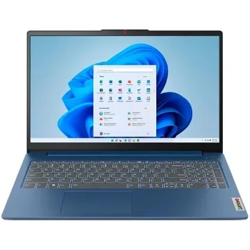 Notebook Lenovo IdePad Slim 3 15IAN8 82XB00BMUS 15.6" Intel Core i3-N305 8GB RAM 256GB SSD - Abyss Blue