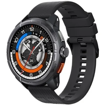 Relógio Haylou Solar Ultra HF009 com GPS Bluetooth - Preto (Anatel)