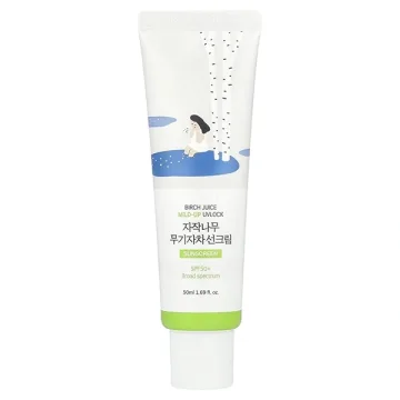 Protetor Solar ROUND LAB Birch Juice Mild-up UVLock SPF 50+ 50 ml