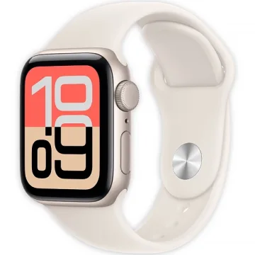 Apple Watch SE 3rd Generation 40 mm S M MEH34LW A3324 GPS - Starlight Aluminum Starlight Sport