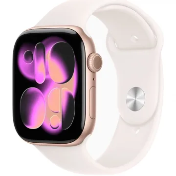 Apple Watch Series 11 46 mm M L MEV74LW A3333 GPS - Rose Gold Aluminum Light Blush Sport