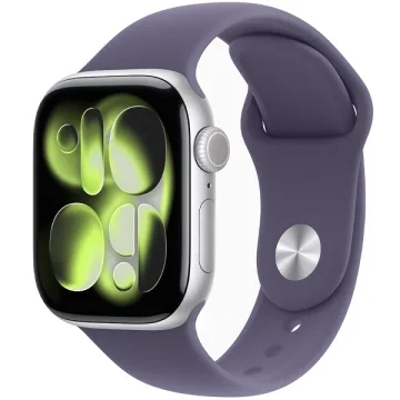 Apple Watch Series 11 42 mm S M MEU64LW A3331 GPS - Silver Aluminum Purple Fog Sport